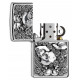 Zippo Skull and Roses