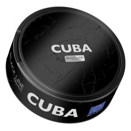 Saszetka nikotynowa Cuba Black Line 43mg
