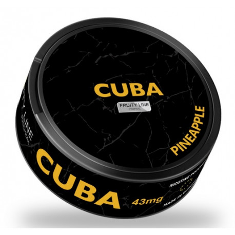 Saszetka nikotynowa Cuba Black Pineapple 43mg