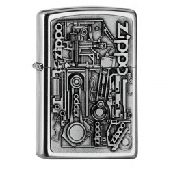 Zippo Motor Parts Emblem 3D