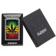 Zippo Rastafari Leaf Design