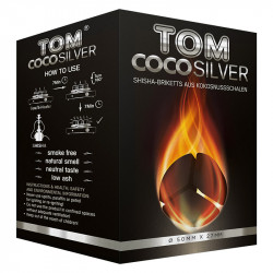 Węgielki Tom Cococha Silver 1kg 112sztuk