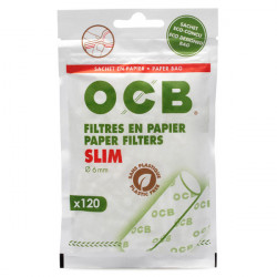 Filtry OCB Slim Paper 120szt