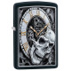 Zippo Skull Clock