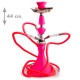 Shisha Maisa różowa 3 węże 44cm