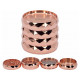 Młynek Diamond Rose Gold 4cz 6cm