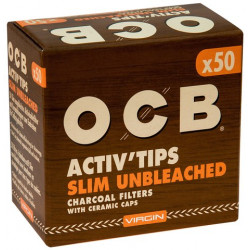 Filtry OCB fi7 Slim Virgin Activ Tips 50szt