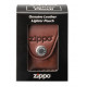 Etui Zippo skórzane brązowe