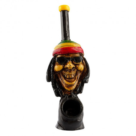 Lufka Rasta Man Pipe L 12cm