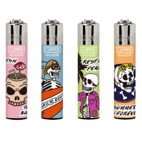 Zapalniczka Clipper Summer Skulls