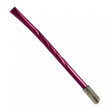 Bombilla Anodized magenta