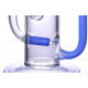 Bongo Clover Glass 41cm Cobalt blue