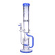 Bongo Clover Glass 41cm Cobalt blue