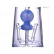 Bongo Clover Glass 44cm cobalt blue