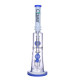 Bongo Clover Glass 44cm cobalt blue