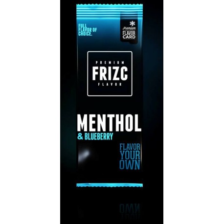 Karta aromatyzująca Frizc menthol blueberry