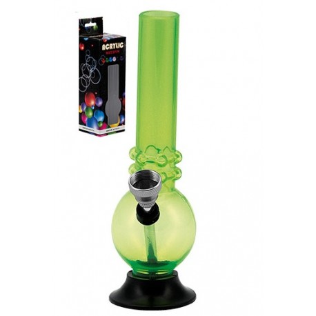 Bongo akrylowe green 16cm