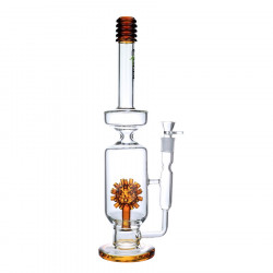 Bongo Clover Glass 45cm amber