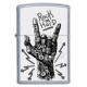 Zippo Rock Hand Design