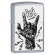 Zippo Rock Hand Design