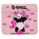 Woreczek strunowy Banksy's Graffiti Panda Gunnin 70x60mm
