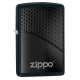 Zippo Black Hexagon Design