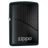 Zippo Black Hexagon Design