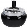 Popielniczka black silver 11cm