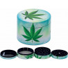 Młynek Grinder metalowy Liść Amsterdam 4cz 5cm