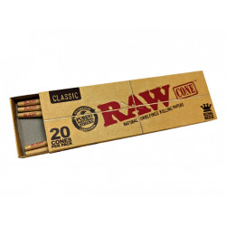 Skręcone Bibułki RAW King Size 20szt