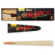 Skręcone Bibułki RAW BLACK King Size 20szt