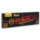 Skręcone Bibułki RAW BLACK King Size 20szt