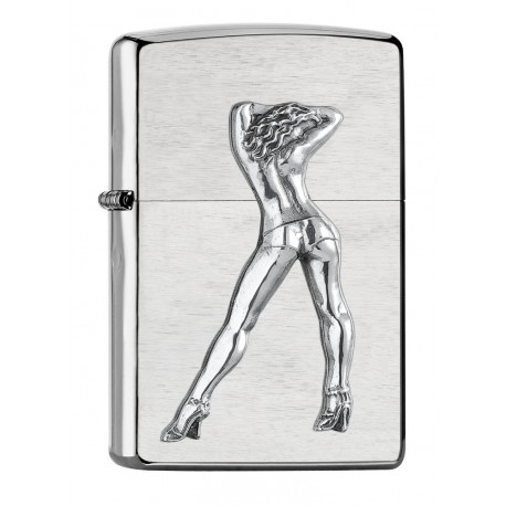 Zippo Gogo Girl Emblem