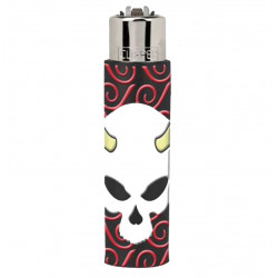 Zapalniczka Clipper Pop Covers Devil Skulls E