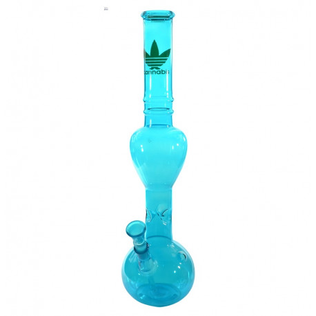 Bongo ICE Cannabis 41cm Blue