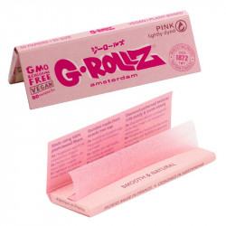 Bibułki G-Rollz Dyed Pink 1 i 1/4