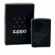 Zippo Raw Black with logo Black