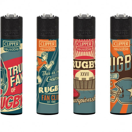 Zapalniczka Clipper Retro Rugby