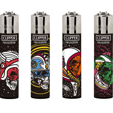 Zapalniczka Clipper Astro Skulls 1