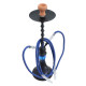 Shisha Morgan 2 węże 70cm blue