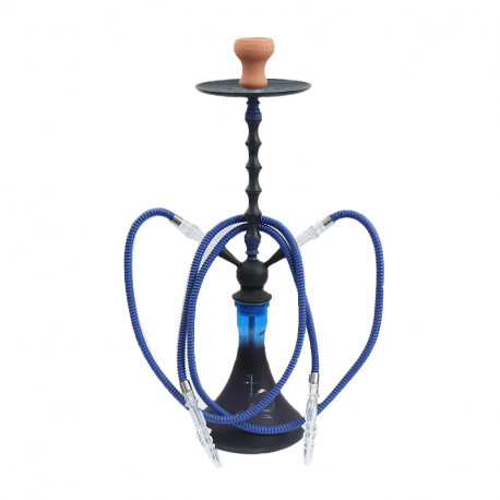 Shisha Morgan 2 węże 70cm blue