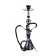 Shisha Jack 2 węże 57cm black