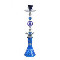 Shisha Jack 2 węże 57cm blue