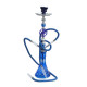 Shisha Jack 2 węże 57cm blue