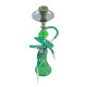 Shisha Jack 2 węże 57cm green