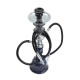 Shisha Jack 2 węże 57cm green