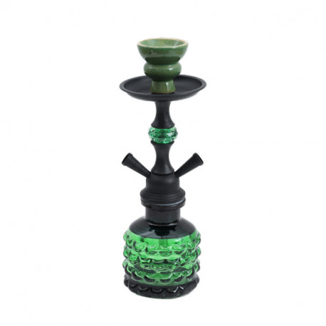 Shisha Jacob 2 węże 33cm green