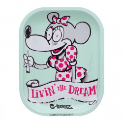 Tacka Banksy's Graffiti 'Livin' the Dream' 14x18cm