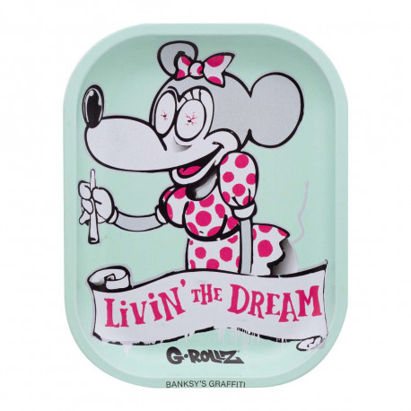 Tacka Banksy's Graffiti 'Livin' the Dream' 14x18cm