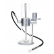 Bongo Grawitacyjne Gravity Hookah Silver